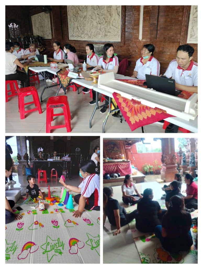 Kegiatan Posyandu Lansia dan Balita di Br. Temacun. Hari Jumat 11 April 2025.